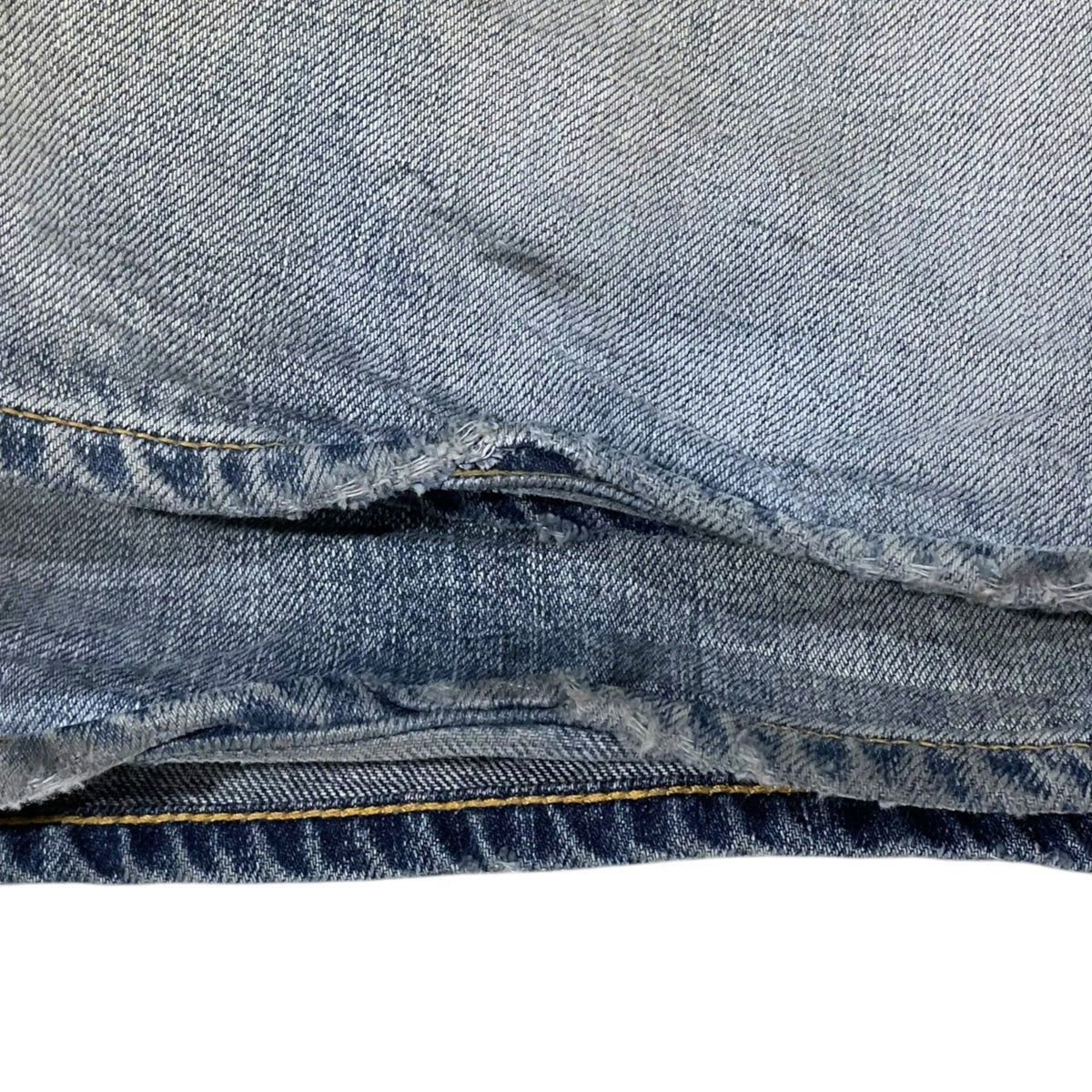 ANCELLM 26SS 加工デニムパンツ #01 MIDTAPERED 5P DENIM PANTS ANC-#01-26SS 古着・中古-4枚目のアイテム画像