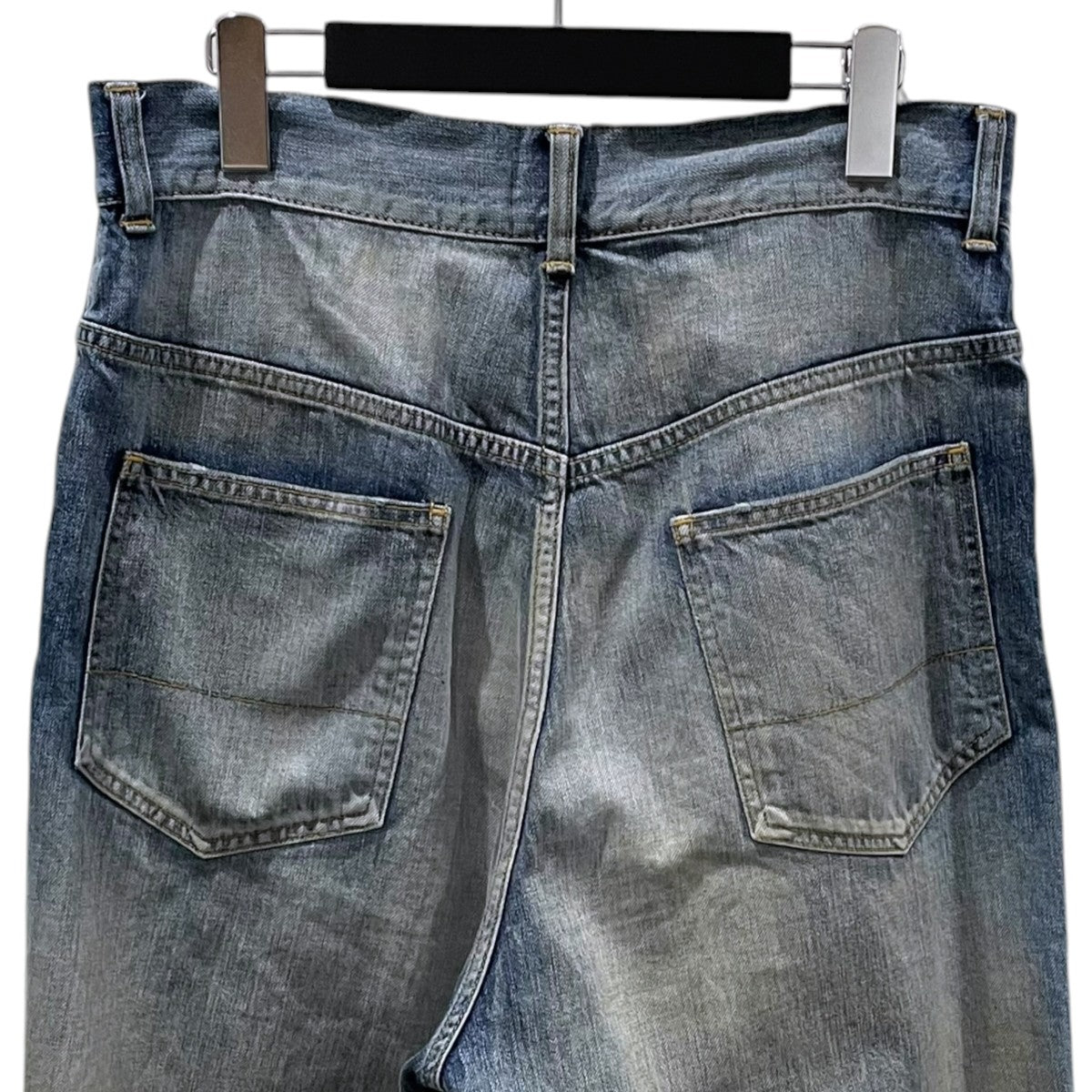 ANCELLM 26SS 加工デニムパンツ #01 MIDTAPERED 5P DENIM PANTS ANC-#01-26SS 古着・中古-6枚目のアイテム画像