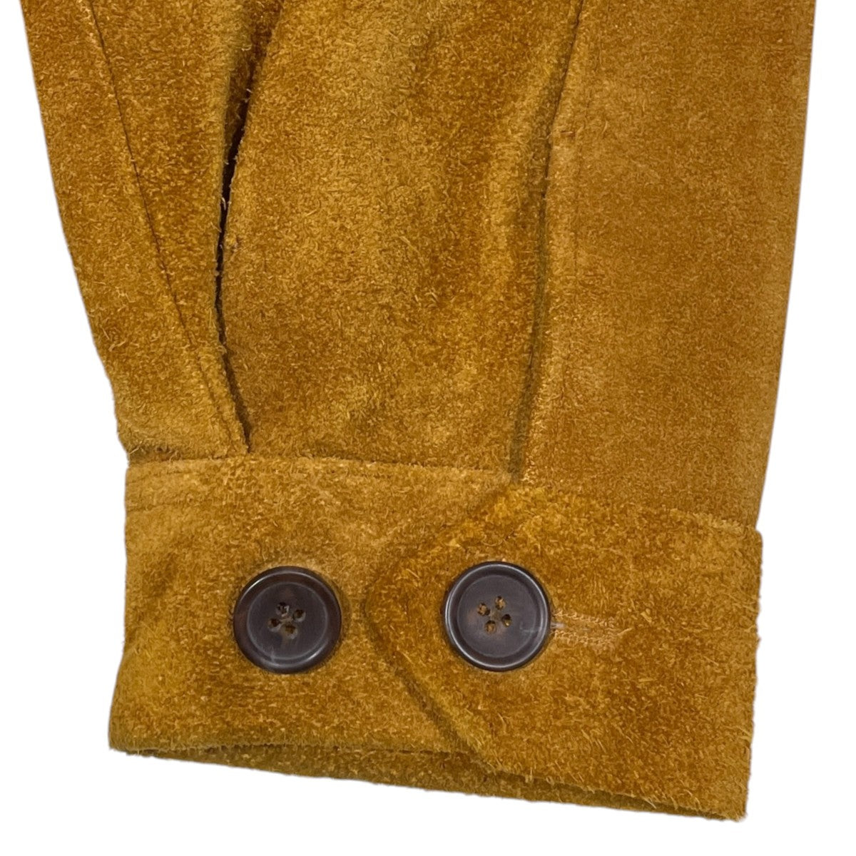 BEAMS 25AW ジップアップレザージャケット Suede Zip Blouson スエードジップブルゾン 11-18-6833-202 古着・中古-5枚目のアイテム画像