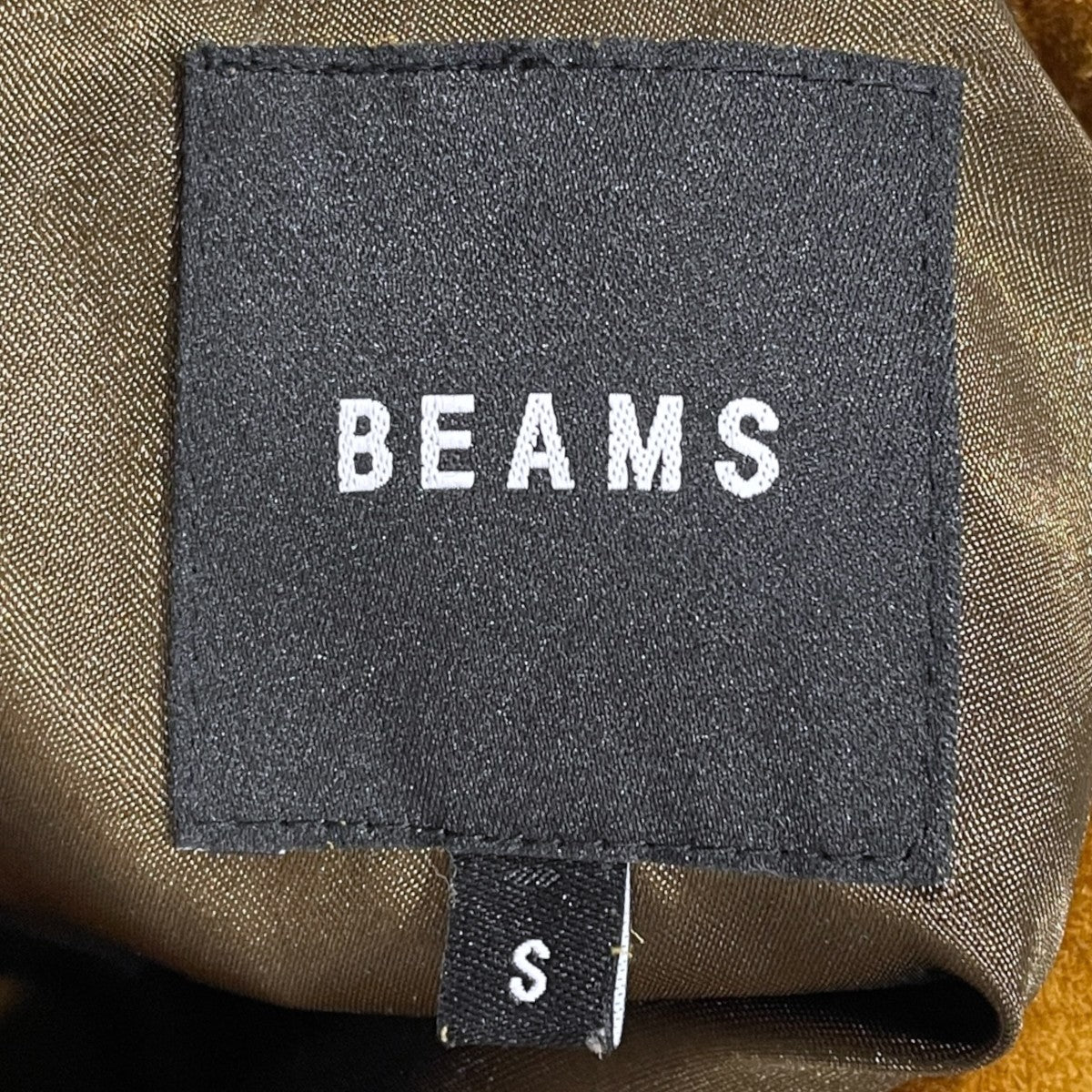 BEAMS 25AW ジップアップレザージャケット Suede Zip Blouson スエードジップブルゾン 11-18-6833-202 古着・中古-9枚目のアイテム画像