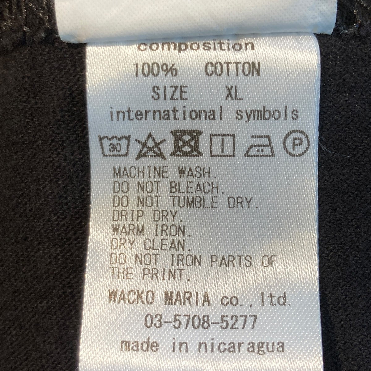 WACKO MARIA THE DARK KNIGHT TRILOGYTシャツTDKT-WM-TEE04 古着・中古-5枚目のアイテム画像