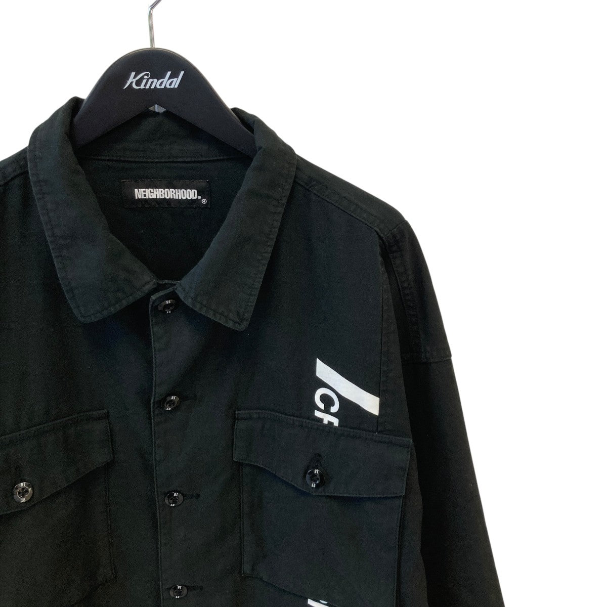 NEIGHBORHOOD 21AWBDU．MOD／C-SHIRT．LSシャツ212AQNH-SHM02 古着・中古-3枚目のアイテム画像