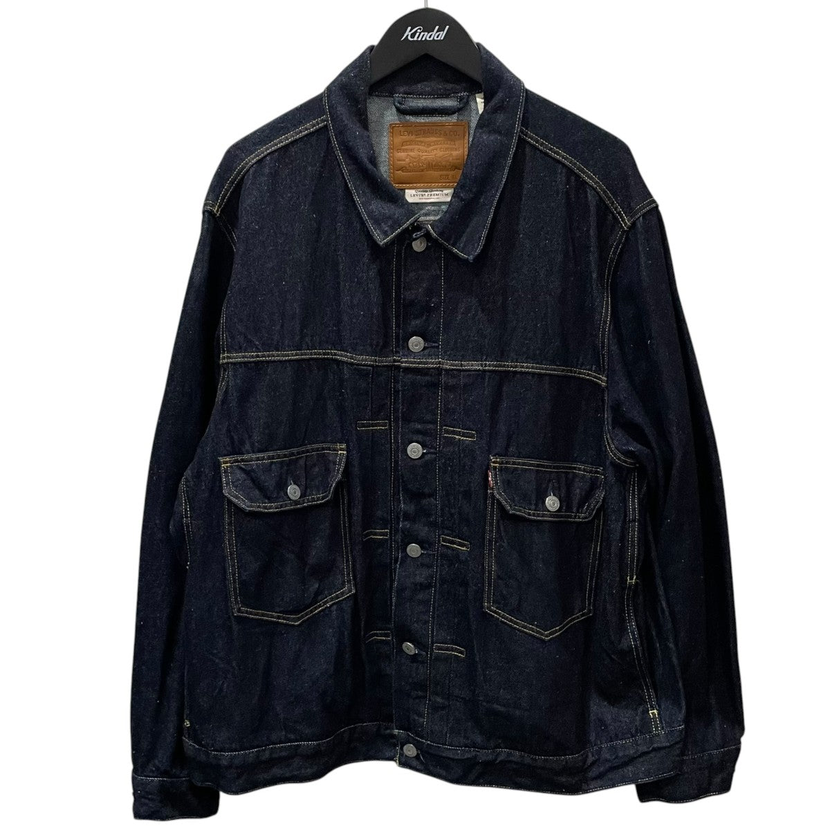 LEVI’S PReMIUM×BIOTOP 24SS デニムジャケット TYPE 2 TRUCKER ME AGAIN EX タイプ 2 トラッカー ミー アゲイン クスクルーシブ A9519-0000 古着・中古-1枚目のアイテム画像
