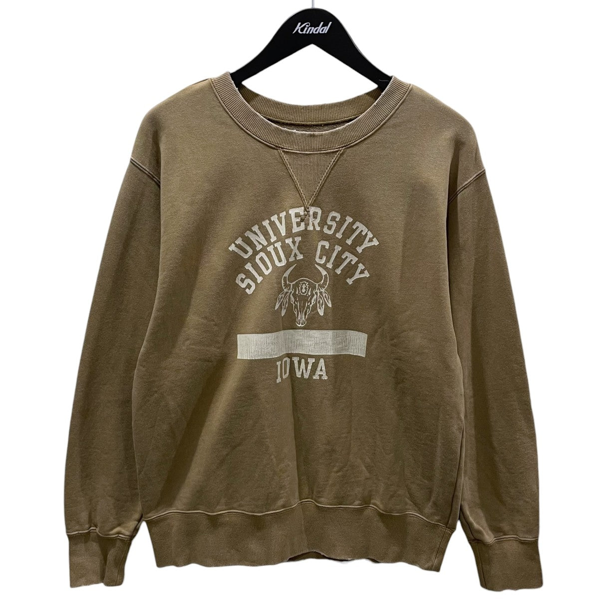 25AW ヴィンテージ加工スウェットトレーナー collegesweat カレッジスウェット 25070587003230