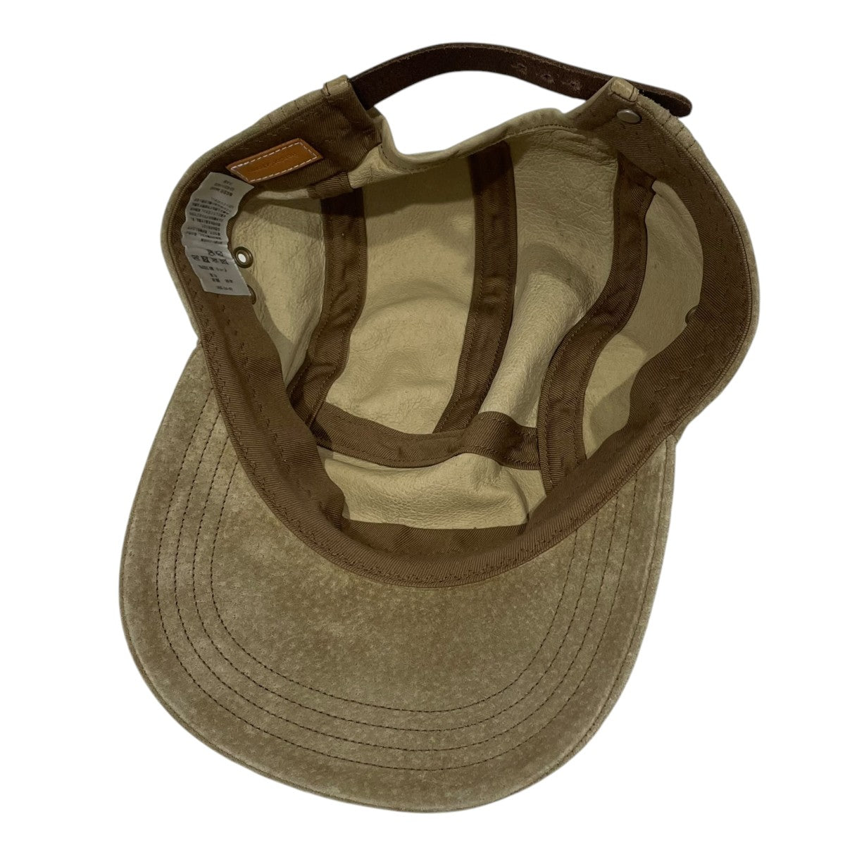 Hender Scheme ピッグスエードキャップ pig jet cap ピッグジェットキャップ is-rc-pjc 古着・中古-5枚目のアイテム画像