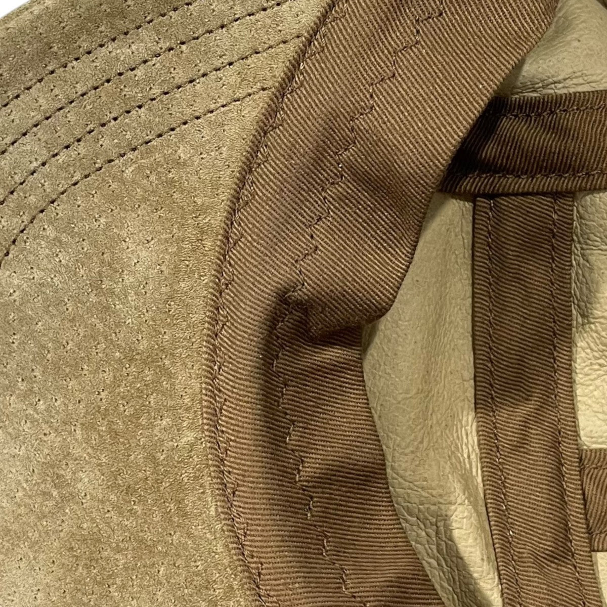 Hender Scheme ピッグスエードキャップ pig jet cap ピッグジェットキャップ is-rc-pjc 古着・中古-9枚目のアイテム画像