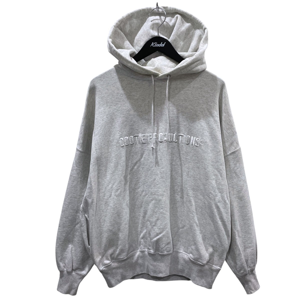 24SS ロゴ刺繍プルオーバーフリースパーカー Open End Yarn Sweat Hoodie (Embroidery) オープンエンド ヤーン スウェットフーディー CTE-24S334