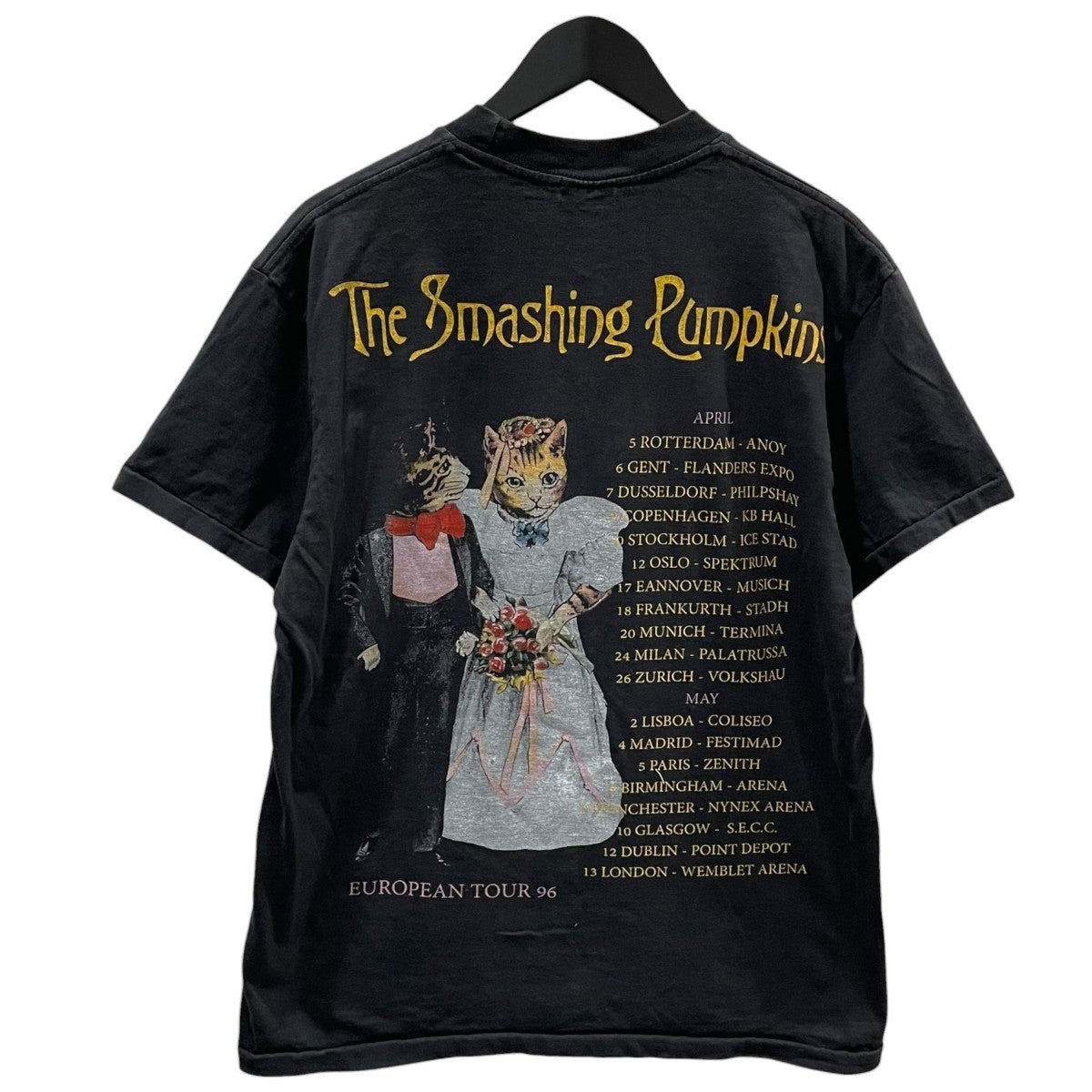 ALL SPORT 90s プリントTシャツ USA製 The Smashing Pumpkins Mellon Collie and the Infinite Sadness ザ・スマッシング・パンプキンズ 古着・中古-2枚目のアイテム画像