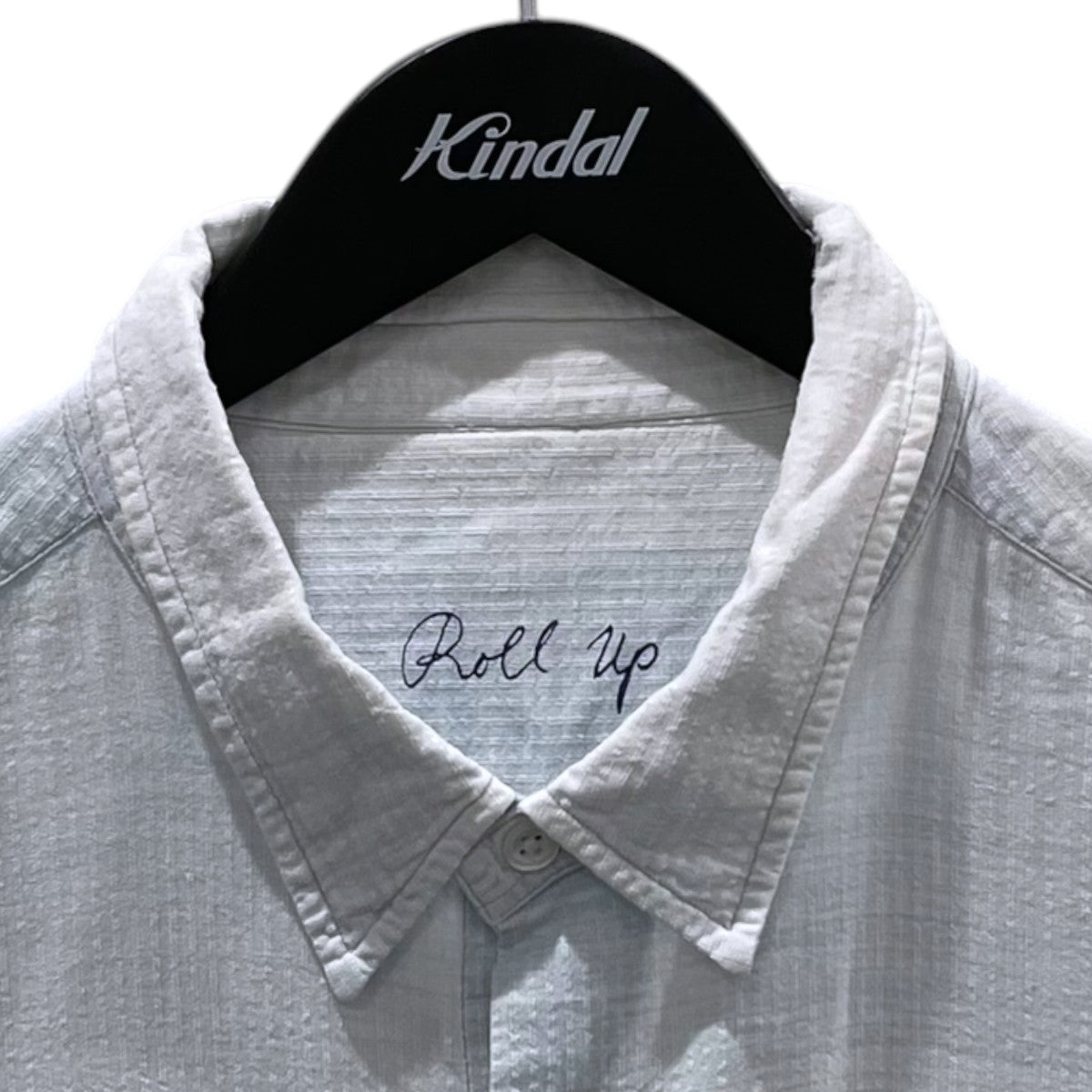 長袖シャツ ROLL UP SHIJIRA STRIPE SHIRT ロールアップシジラオリストライプシャツ
