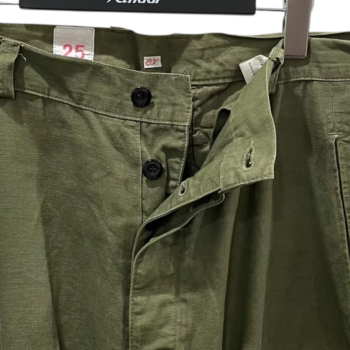 OUTIL コットンヘンプカーゴパンツ 古着・中古-3枚目のアイテム画像