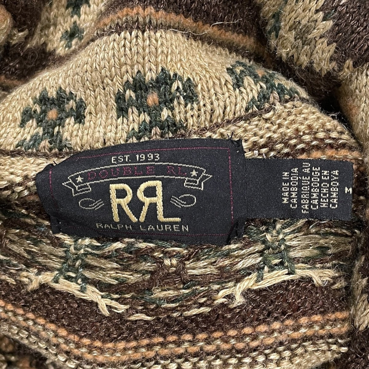 25AW ジャカードニット リネンブレンド カーディガン Jacquard-Knit Linen-Blend Cardigan 782P05179001