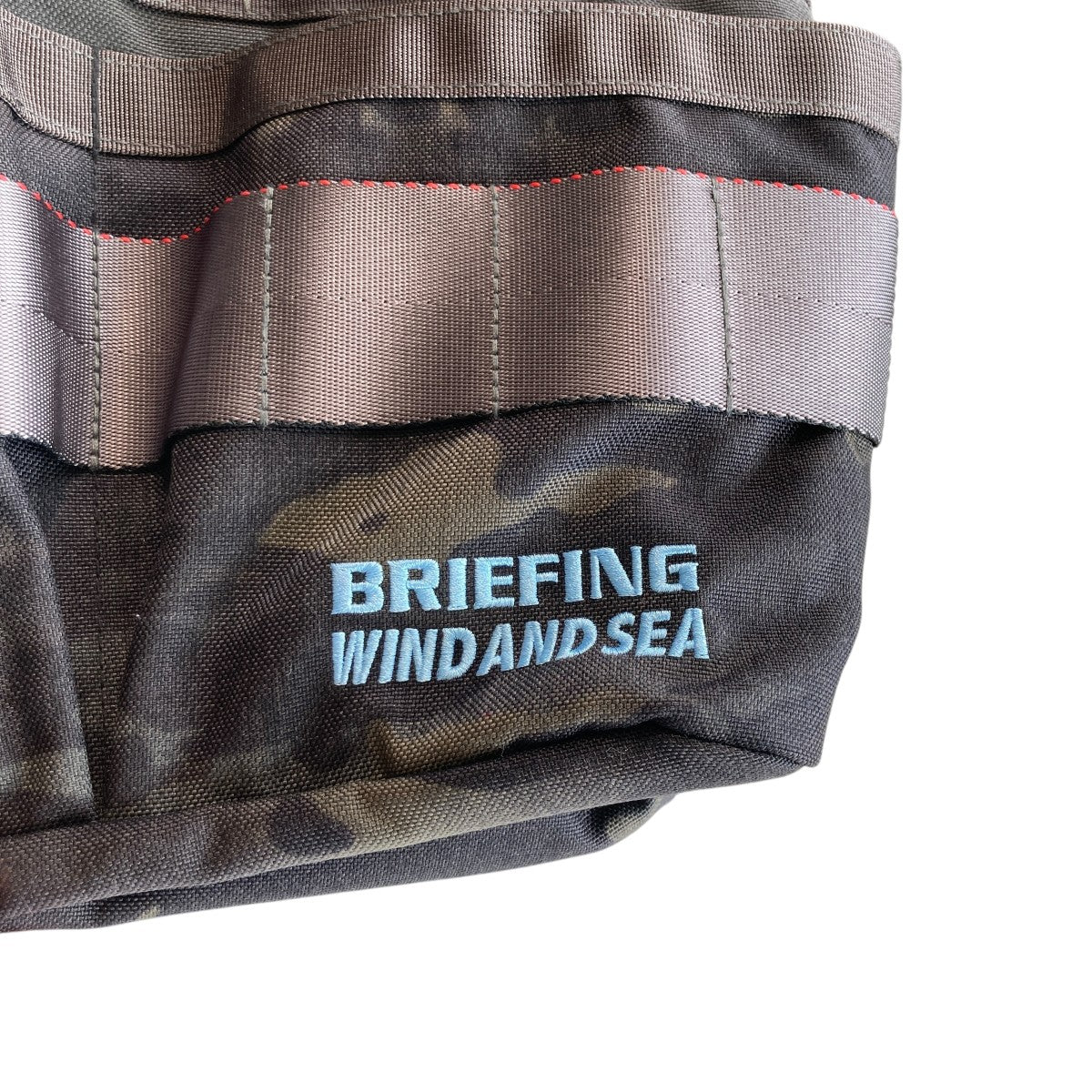 BRIEFING×WIND AND SEA TOOL CART TOTE CAMO COMBI WDカモフラハンドバッグCJ000282R 古着・中古-7枚目のアイテム画像