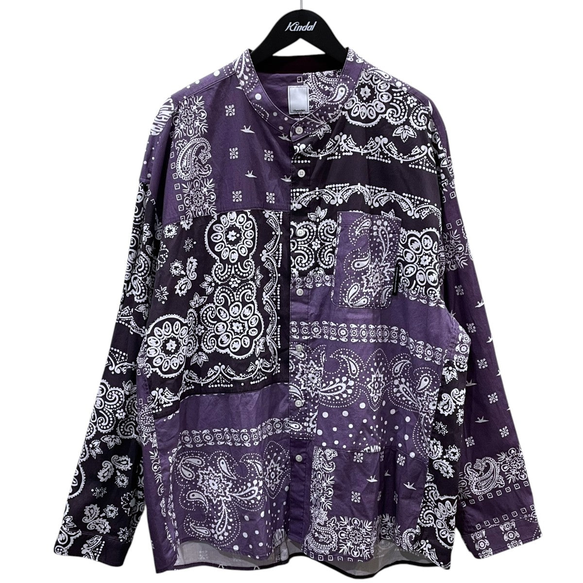 バンドカラーシャツ BANDANA SHIRT バンダナシャツ 711032501