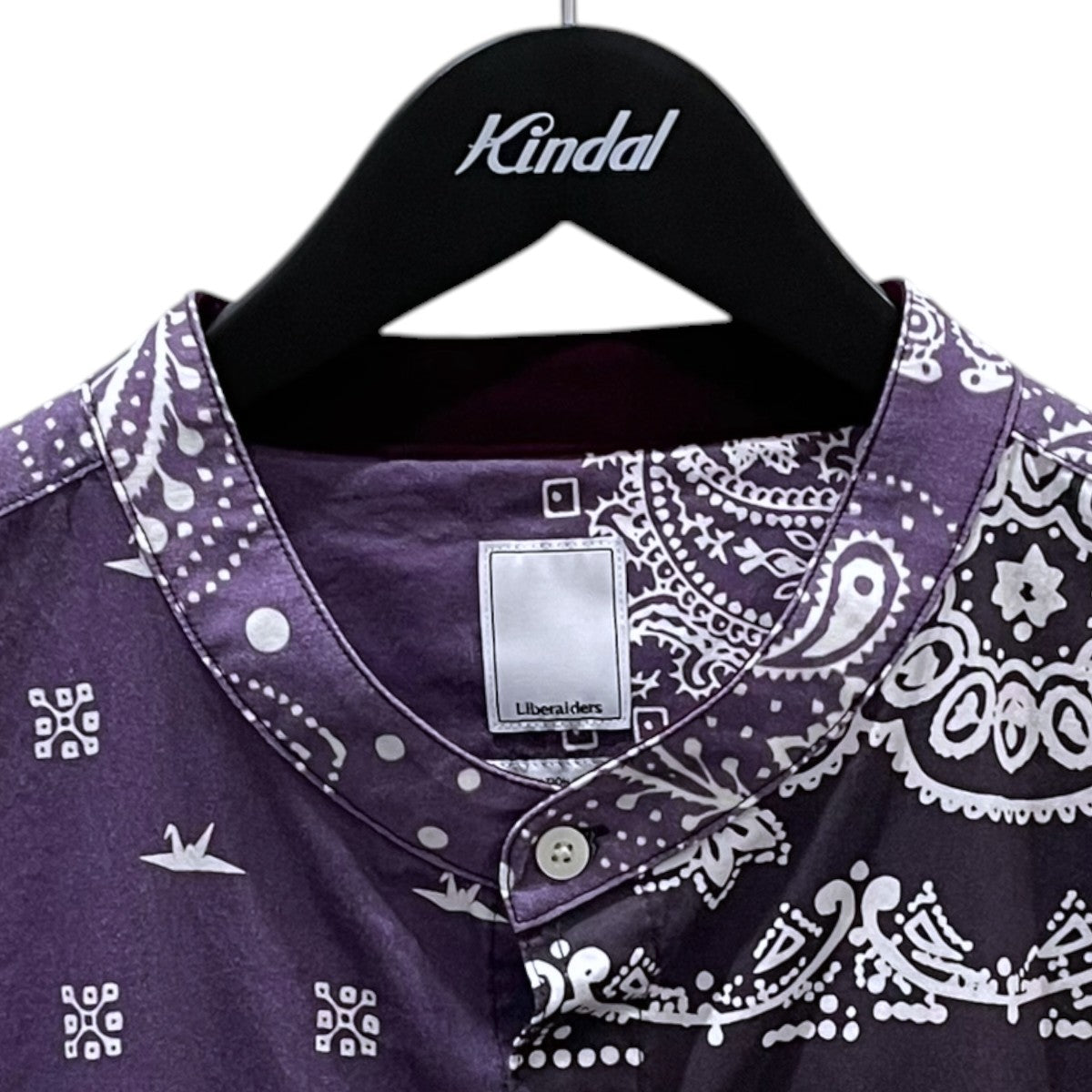 バンドカラーシャツ BANDANA SHIRT バンダナシャツ 711032501
