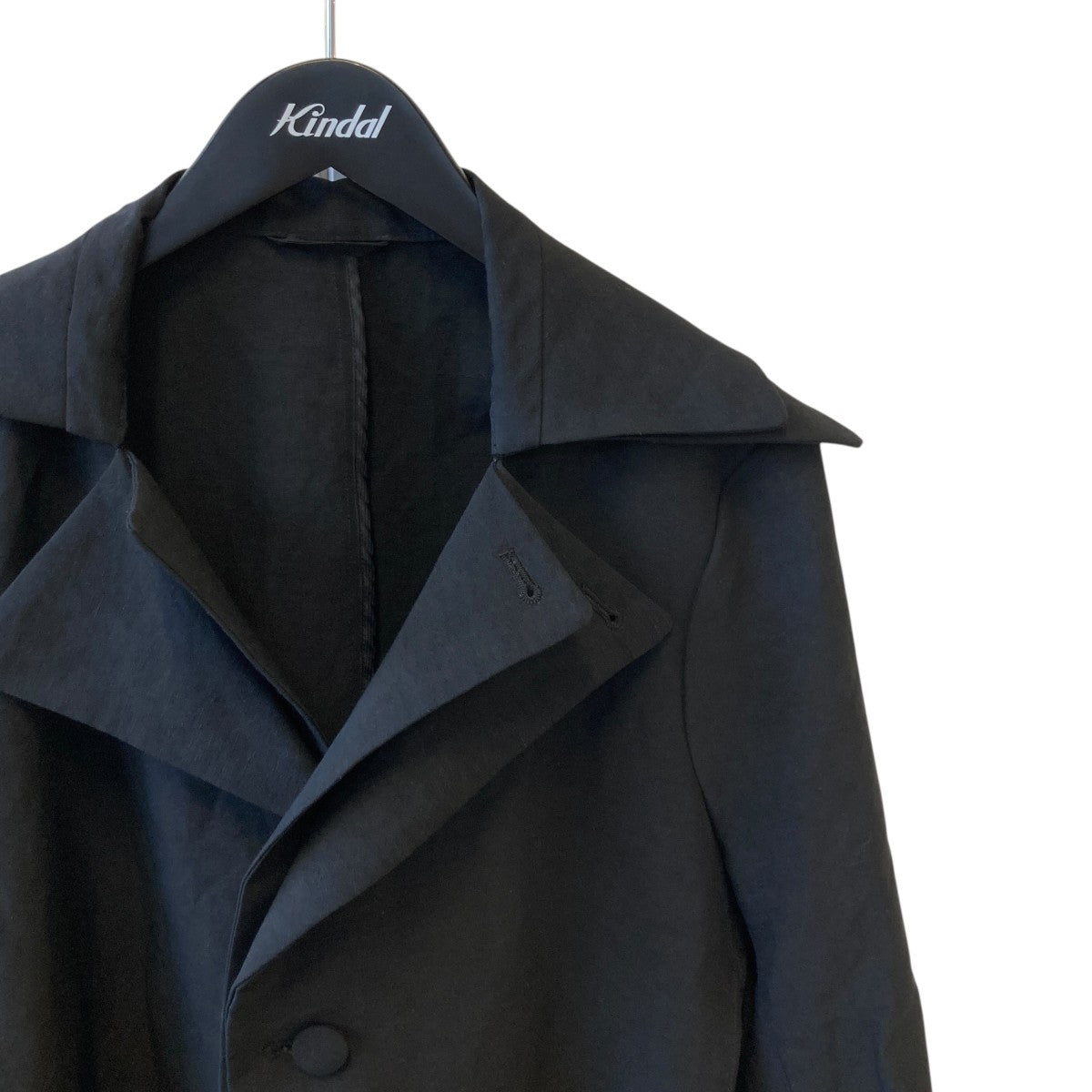 ORIMI DOUBLE COLLAR LONG JACKETテーラードジャケットS26901 古着・中古-3枚目のアイテム画像