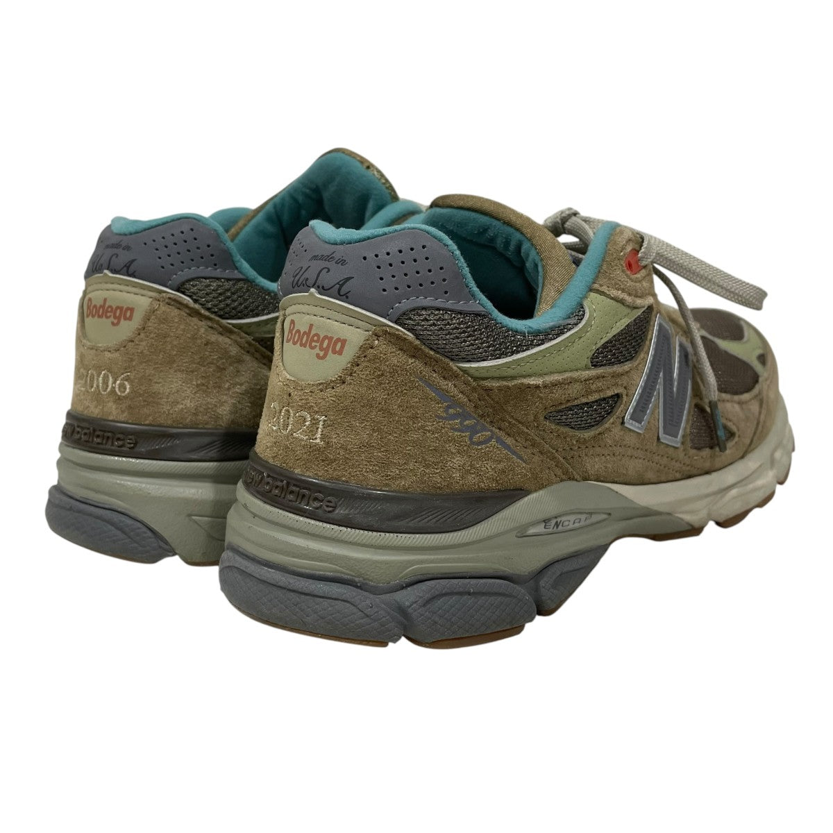 NEW BALANCE×Bodega スニーカー M990BD3 MADE IN USA 古着・中古-2枚目のアイテム画像