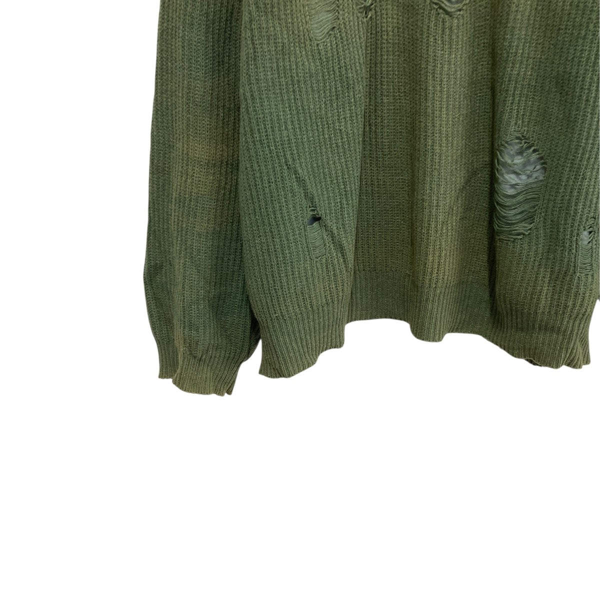 20AWLayered Damage Knitニット20AW K-2