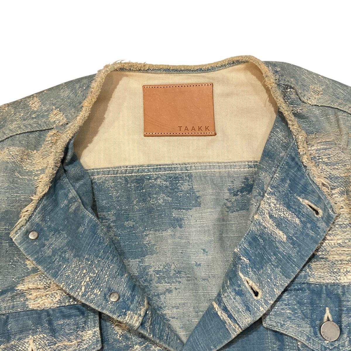 TWEED RIDERS JACKETノーカラージャケットTA22AW-JK012