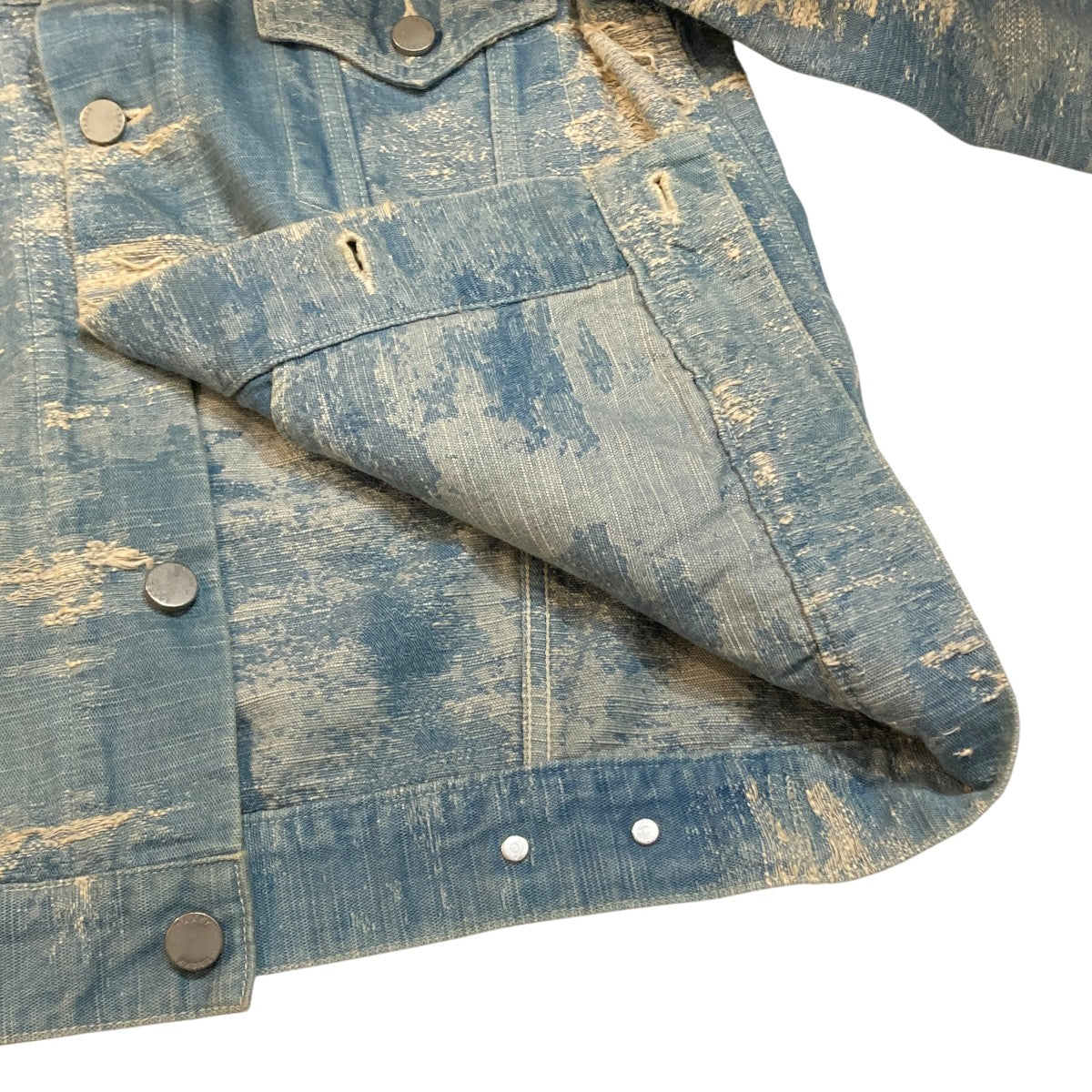 TWEED RIDERS JACKETノーカラージャケットTA22AW-JK012