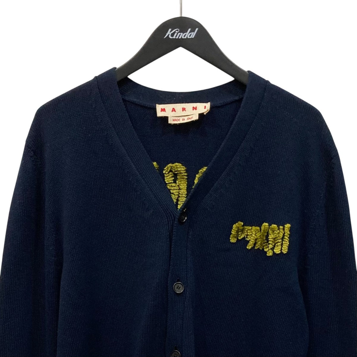 MARNI VネックカーディガンCDMG0108Q0 古着・中古-2枚目のアイテム画像