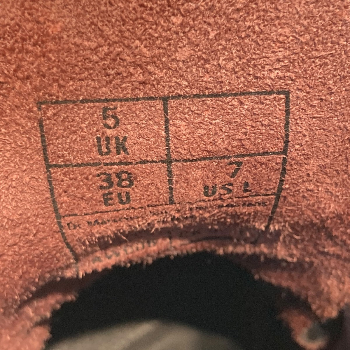 Dr．Martens 14608ホールブーツ13661601 古着・中古-6枚目のアイテム画像