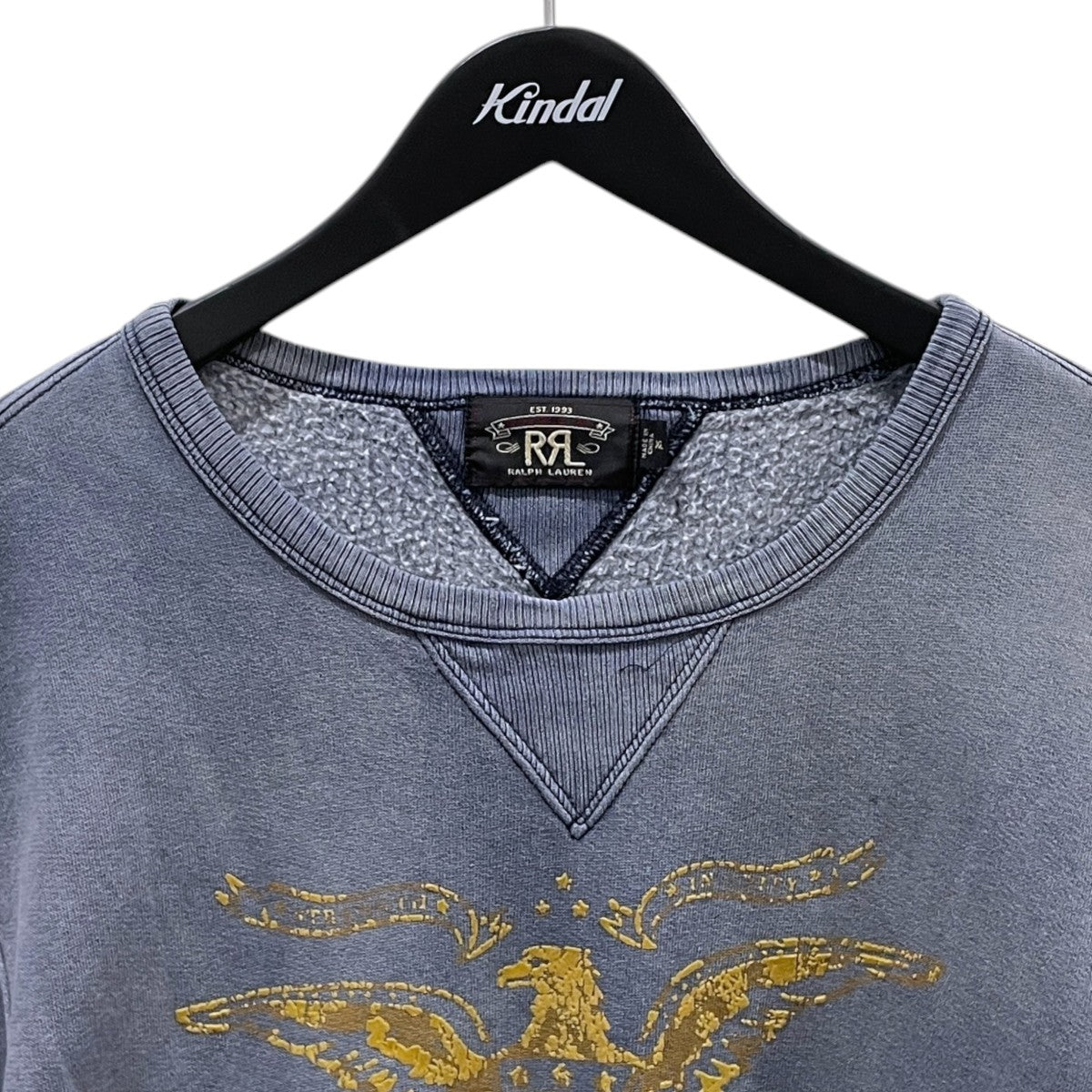 20AW 裏起毛ガーメントダイスウェットトレーナー Fleece Graphic Sweatshirt フリース グラフィック スウェットシャツ