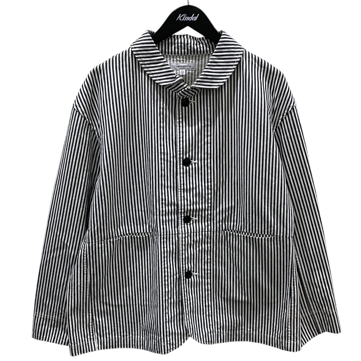 ヒッコリーストライプショールカラージャケット BILL JACKET ビルジャケット