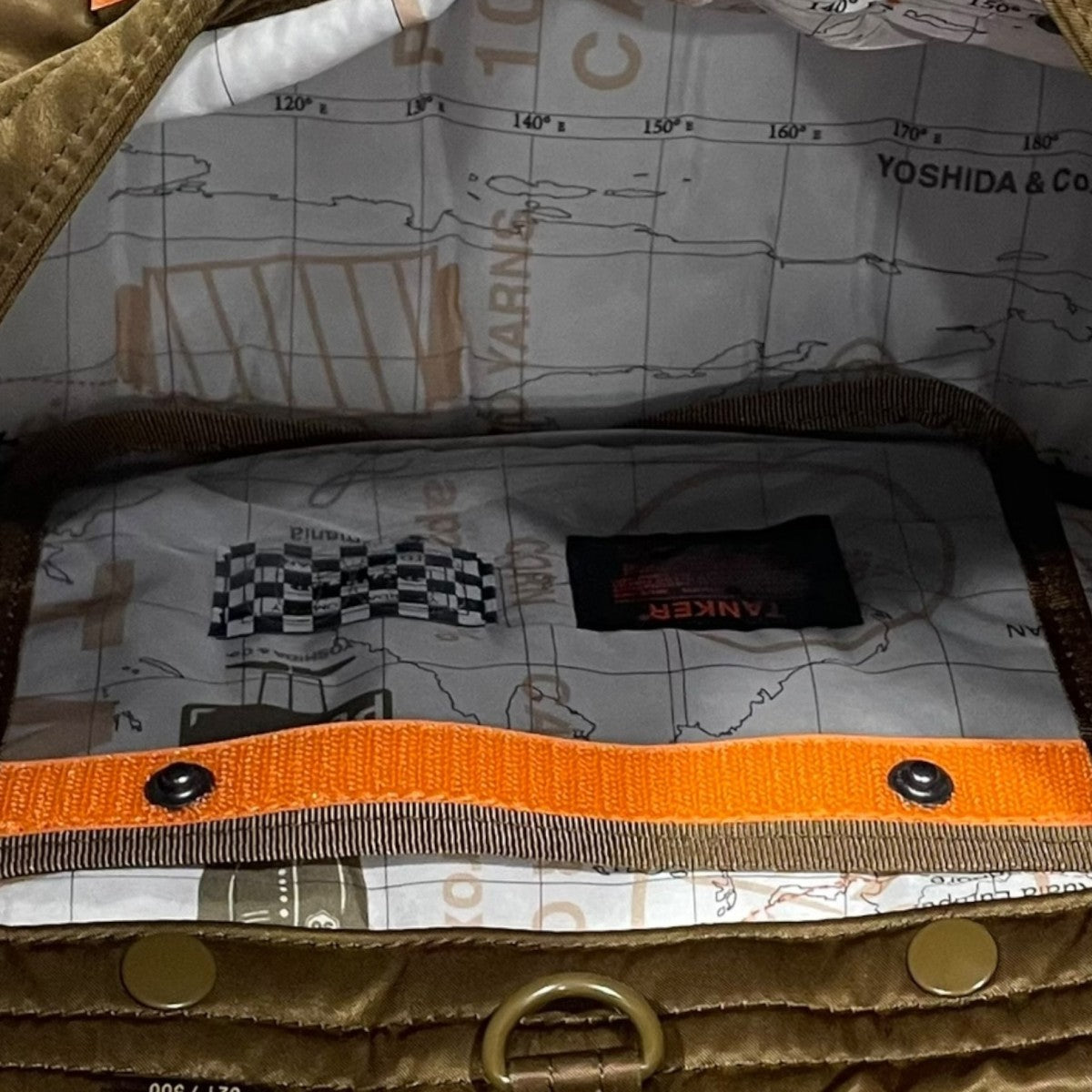 PORTER 26SS ショルダーバッグ TANKER COYOTE COMMUNICATOR BAG タンカー コヨーテ コミュニケーターバッグ 90周年記念モデル500個限定 622-19859 古着・中古-8枚目のアイテム画像