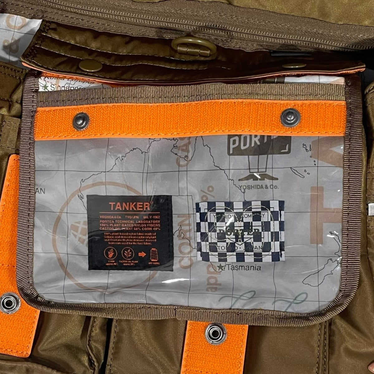 PORTER(ポーター) 26SS ショルダーバッグ TANKER COYOTE COMMUNICATOR