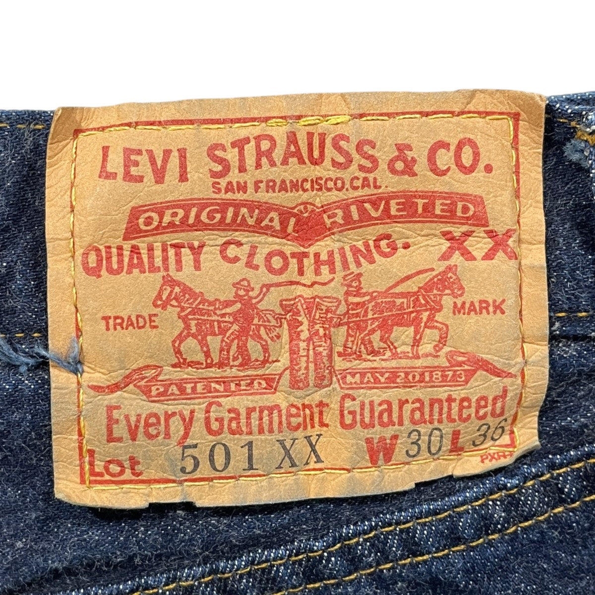 90s デニムパンツ 501XX 米国製 BIG E ボタン裏555 501-0003