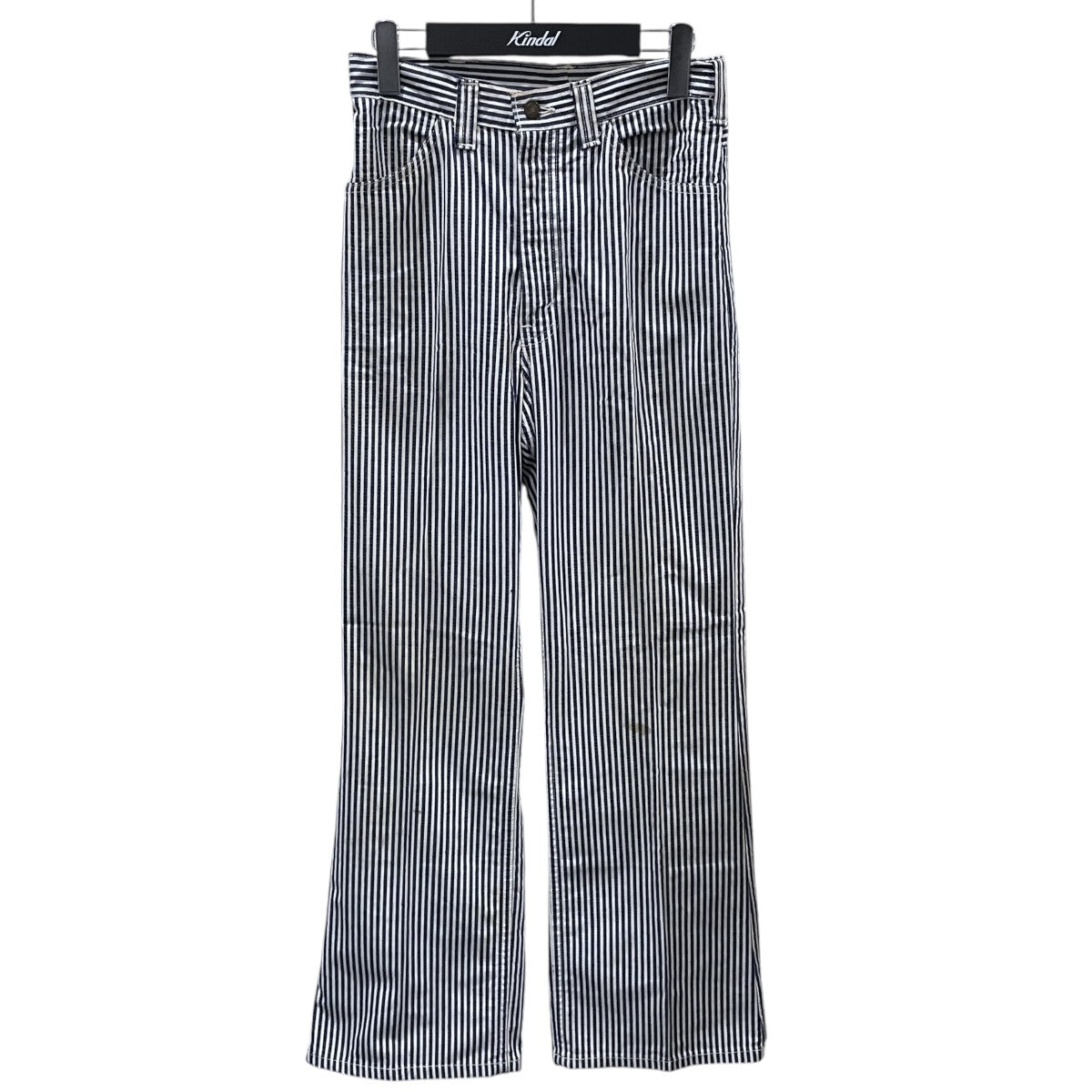 70〜80s 先染めヒッコリーストライプフレアパンツ 42 TALON Gentleman’s Jeans ジェントルマンズ ジーンズ
