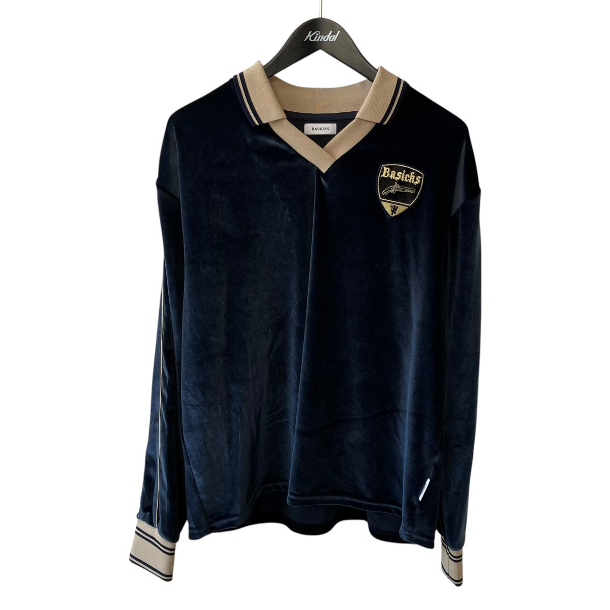 25SSVelvet Football ShirtロングスリーブTシャツS35-0501