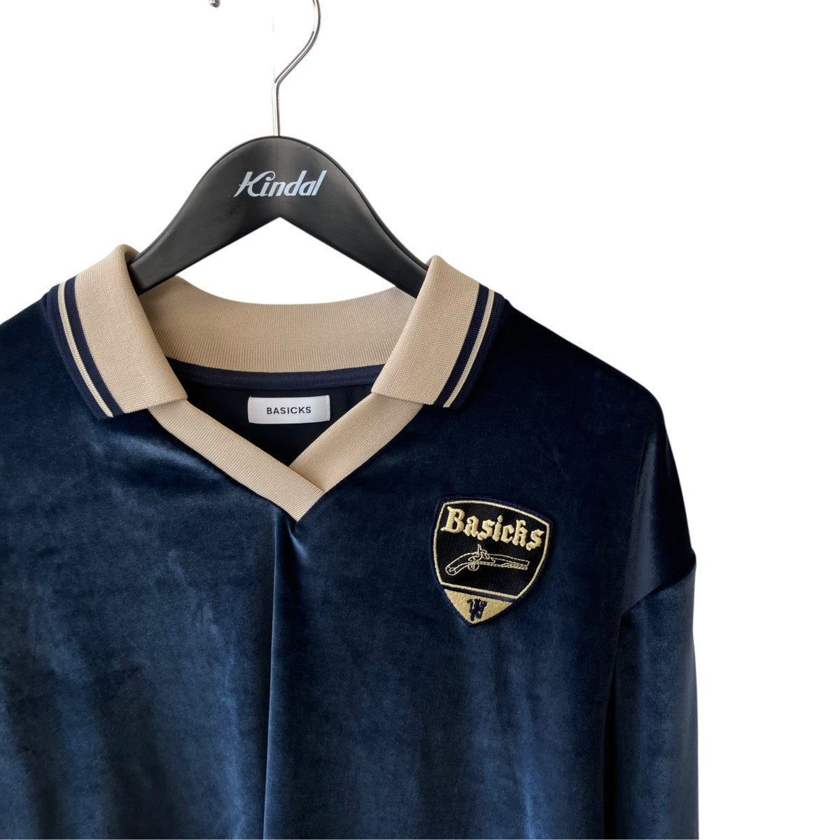 25SSVelvet Football ShirtロングスリーブTシャツS35-0501