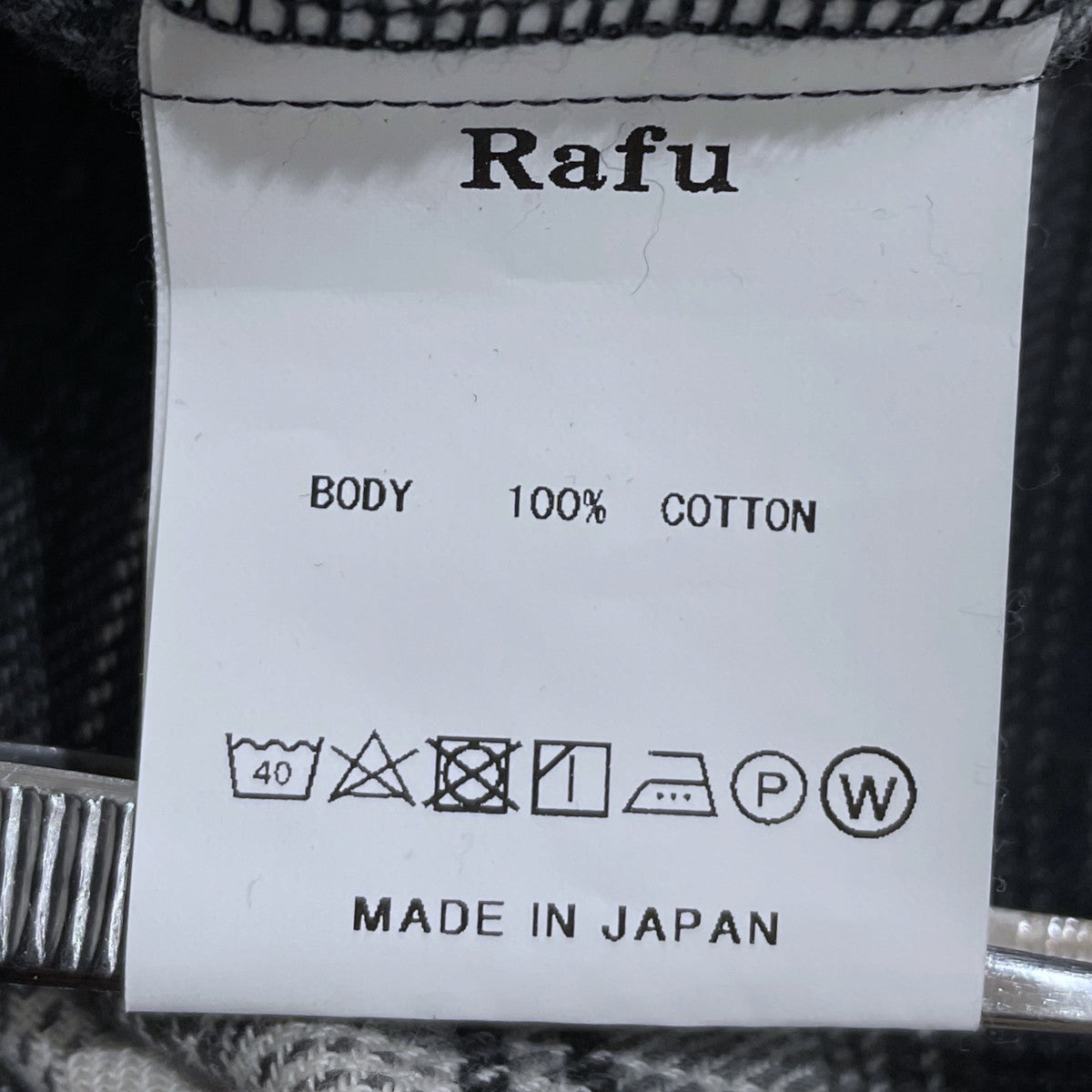 23SS ダメージ加工オンブレチェック柄ウエスタンシャツ Western Shirt Rafu002