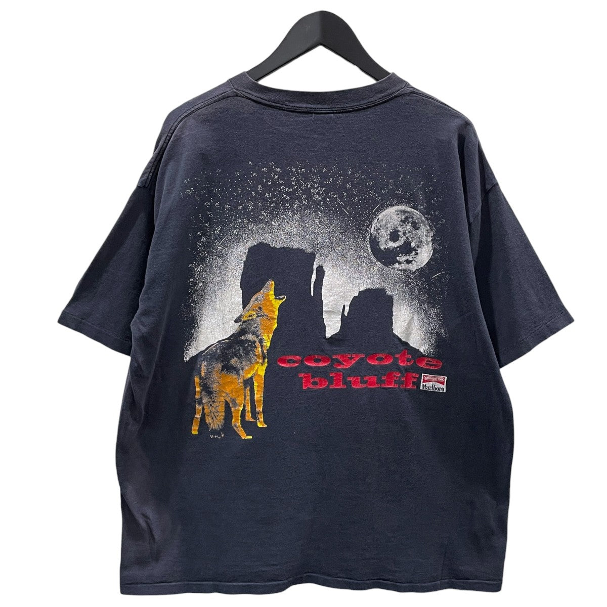 USED 90s ポケットTシャツ Marlboro Coyote Bluff マルボロ コヨーテ・ブラフ 古着・中古-2枚目のアイテム画像