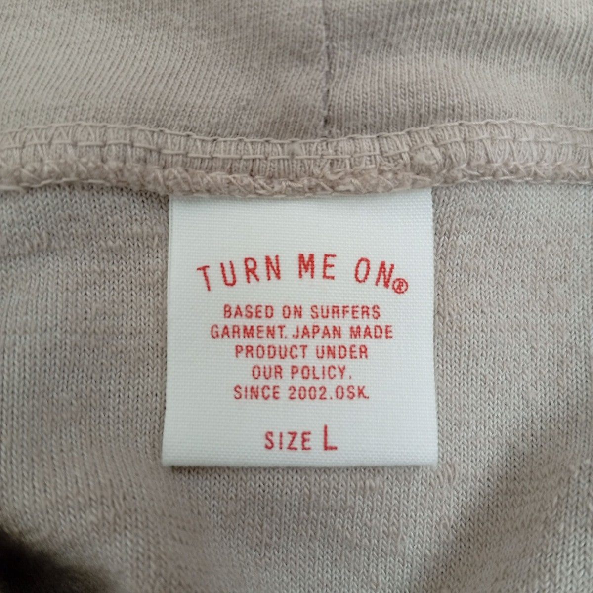 TURN ME ON パーカー 古着・中古-3枚目のアイテム画像