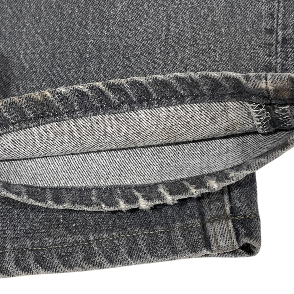 90s 先染めブラックデニムパンツ 501 MADE IN USA ボタン裏553 501-0658