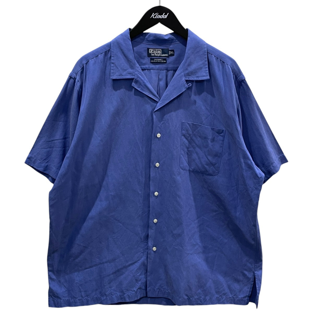 POLO RALPH LAUREN 90s オープンカラー半袖シャツ CALDWELL コールドウェル 古着・中古-1枚目のアイテム画像