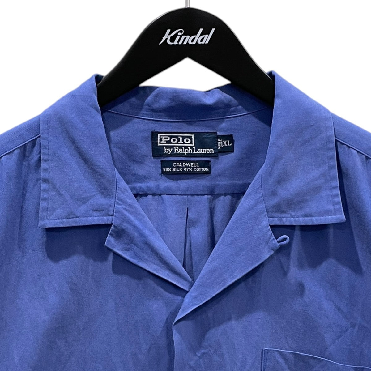 POLO RALPH LAUREN 90s オープンカラー半袖シャツ CALDWELL コールドウェル 古着・中古-3枚目のアイテム画像