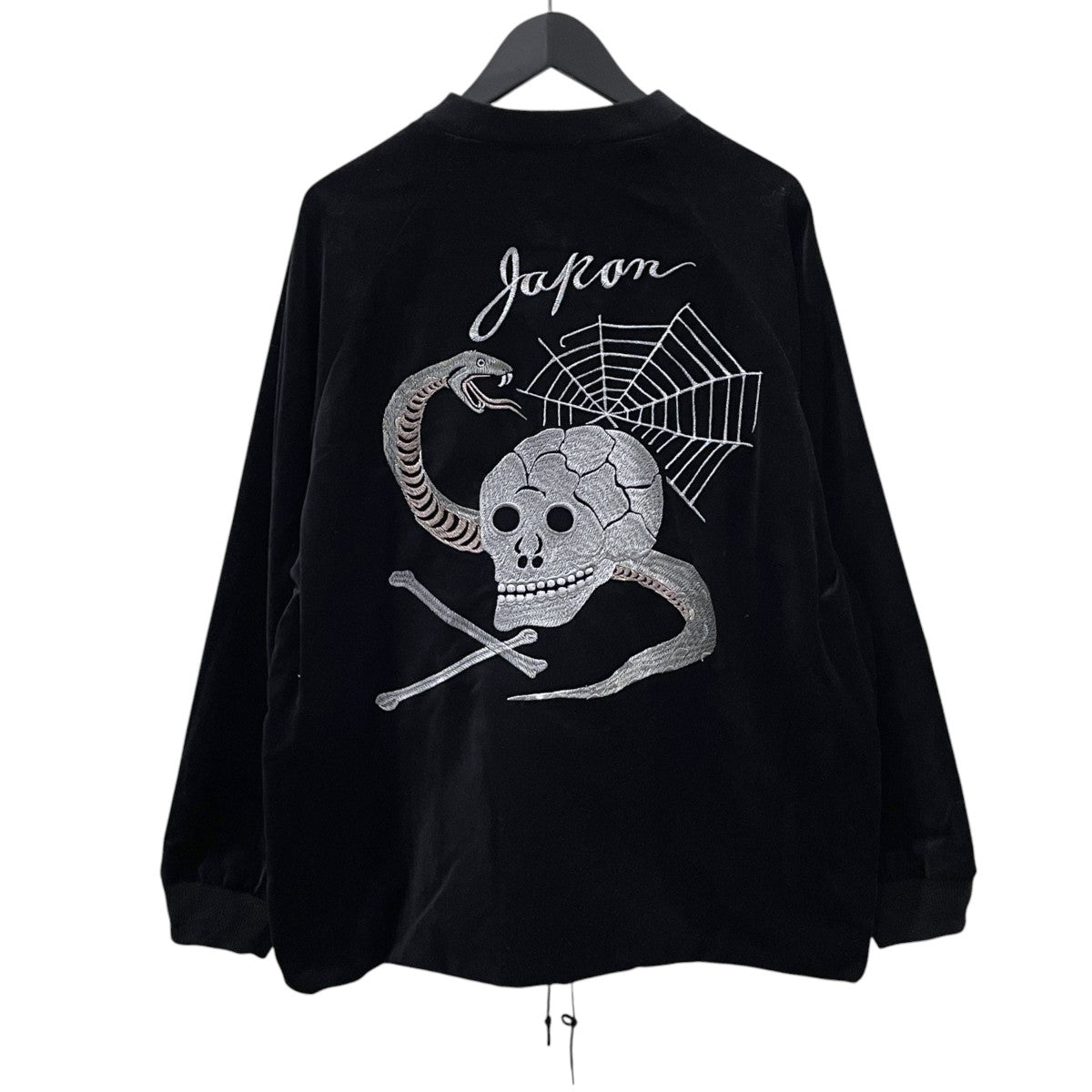 24AW リバーシブルスカジャン Skull ＆ Tiger Reversible Jacket スカル＆タイガー リバーシブルジャケット CLFW-2404