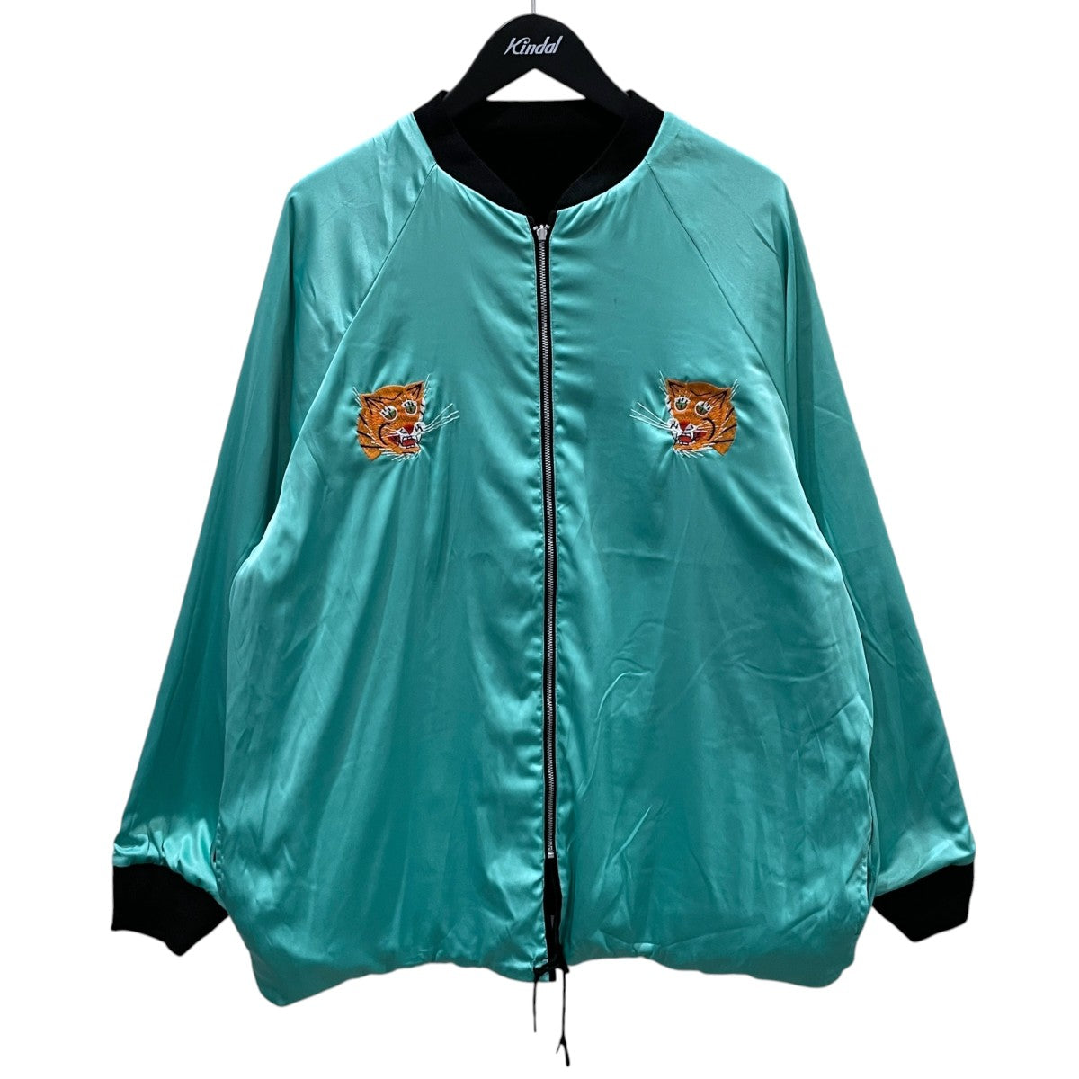 24AW リバーシブルスカジャン Skull ＆ Tiger Reversible Jacket スカル＆タイガー リバーシブルジャケット CLFW-2404