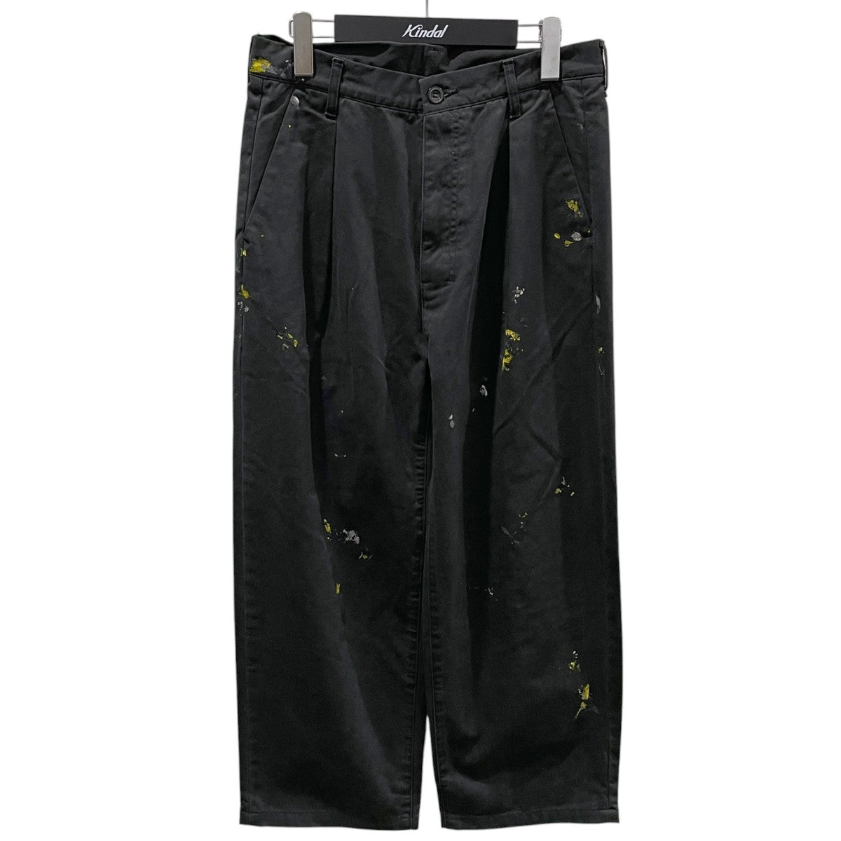 23AW 加工チノパンツ PAINT CHINO TROUSERS ペイントチノトラウザーズ ANC-PT29-B