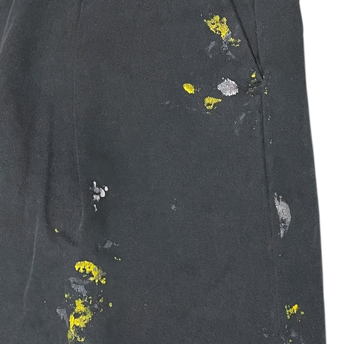 23AW 加工チノパンツ PAINT CHINO TROUSERS ペイントチノトラウザーズ ANC-PT29-B
