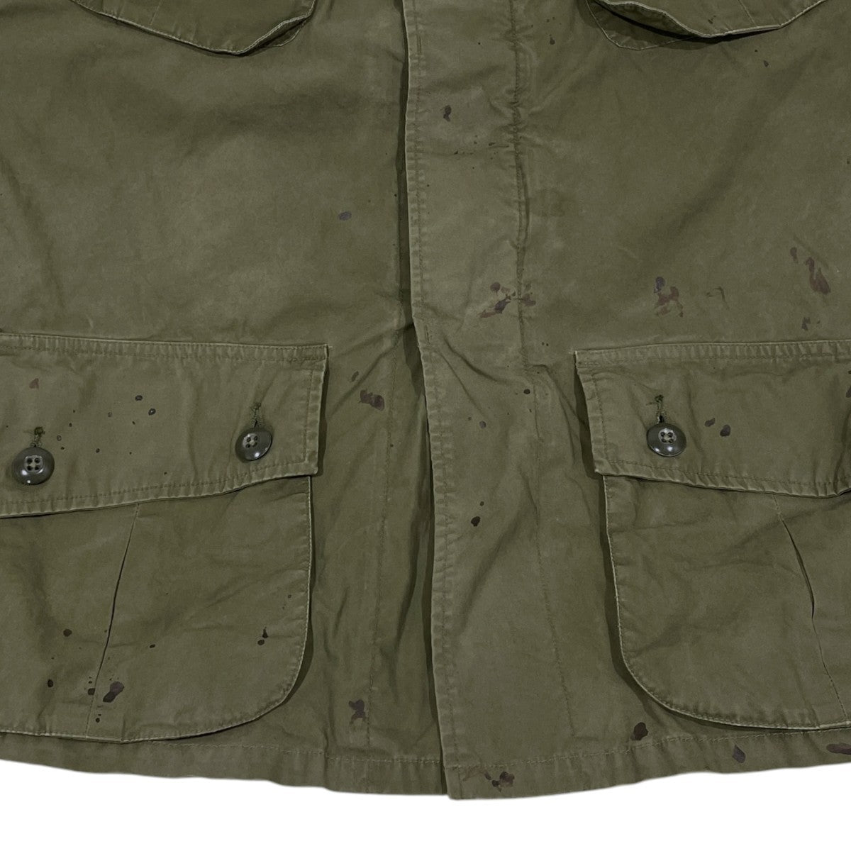 BOWWOW 24SS 加工ミリタリージャケット JUNGLE FATIGUE JACKET ジャングルファティーグジャケット BW241-JFJ 古着・中古-5枚目のアイテム画像