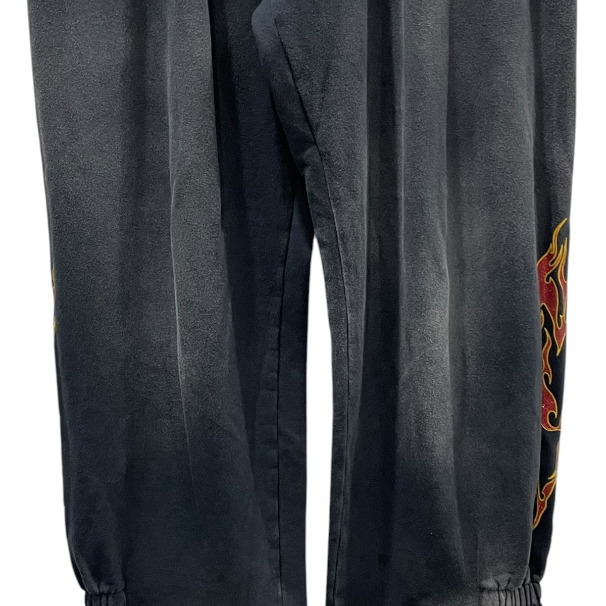 24AW 加工スウェットパンツ ELLOWS PANTS DRAGON FIRE BIRD ベロウズ パンツ ドラゴン ファイア バード