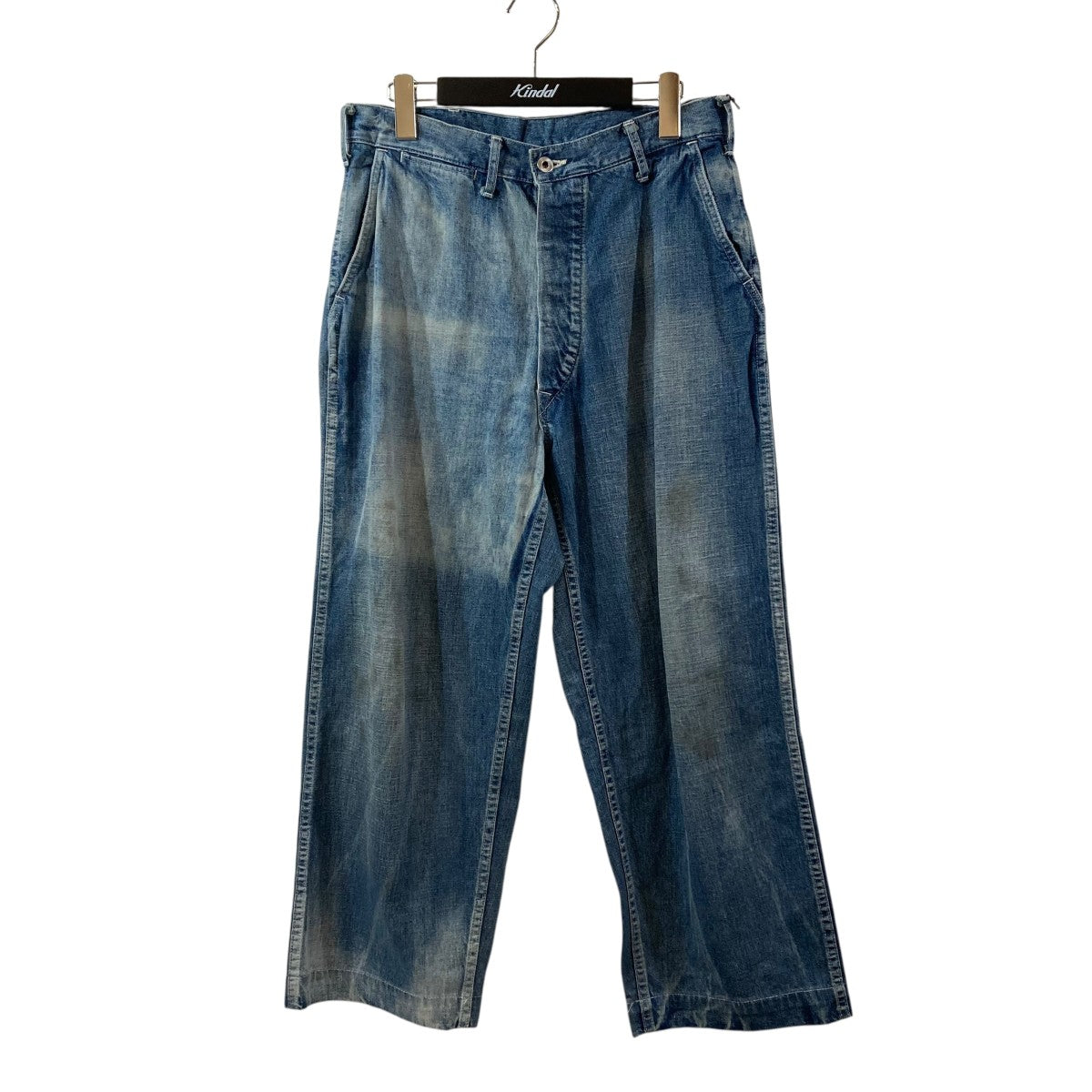 A．PRESSE US ARMY DUNGAREE DENIM TROUSERSデニムパンツ25SAP-04-07K 古着・中古-1枚目のアイテム画像