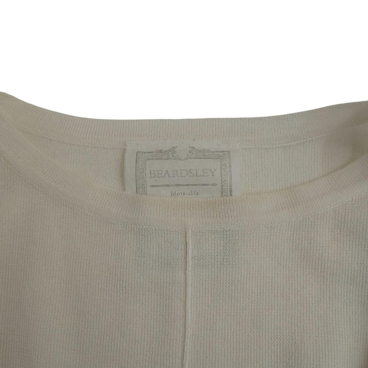 BEARDSLEY 24SS半袖ニットBEZ1041505A0006 古着・中古-5枚目のアイテム画像