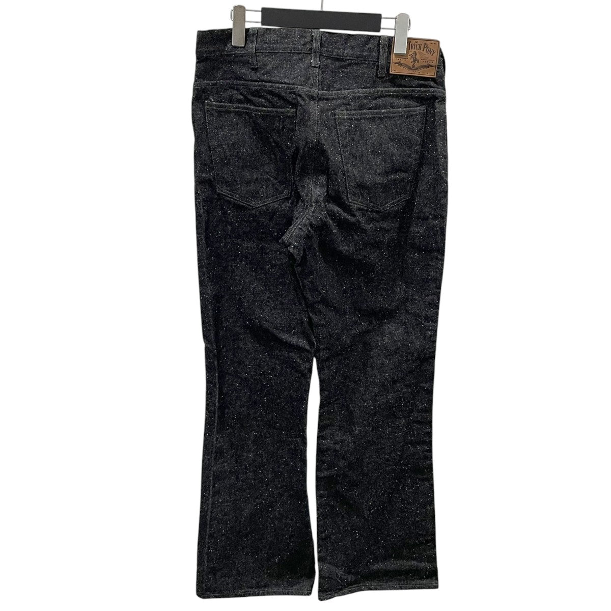 One trick pony(ワントリックポニー) 26SS ネップ加工ブラックデニム