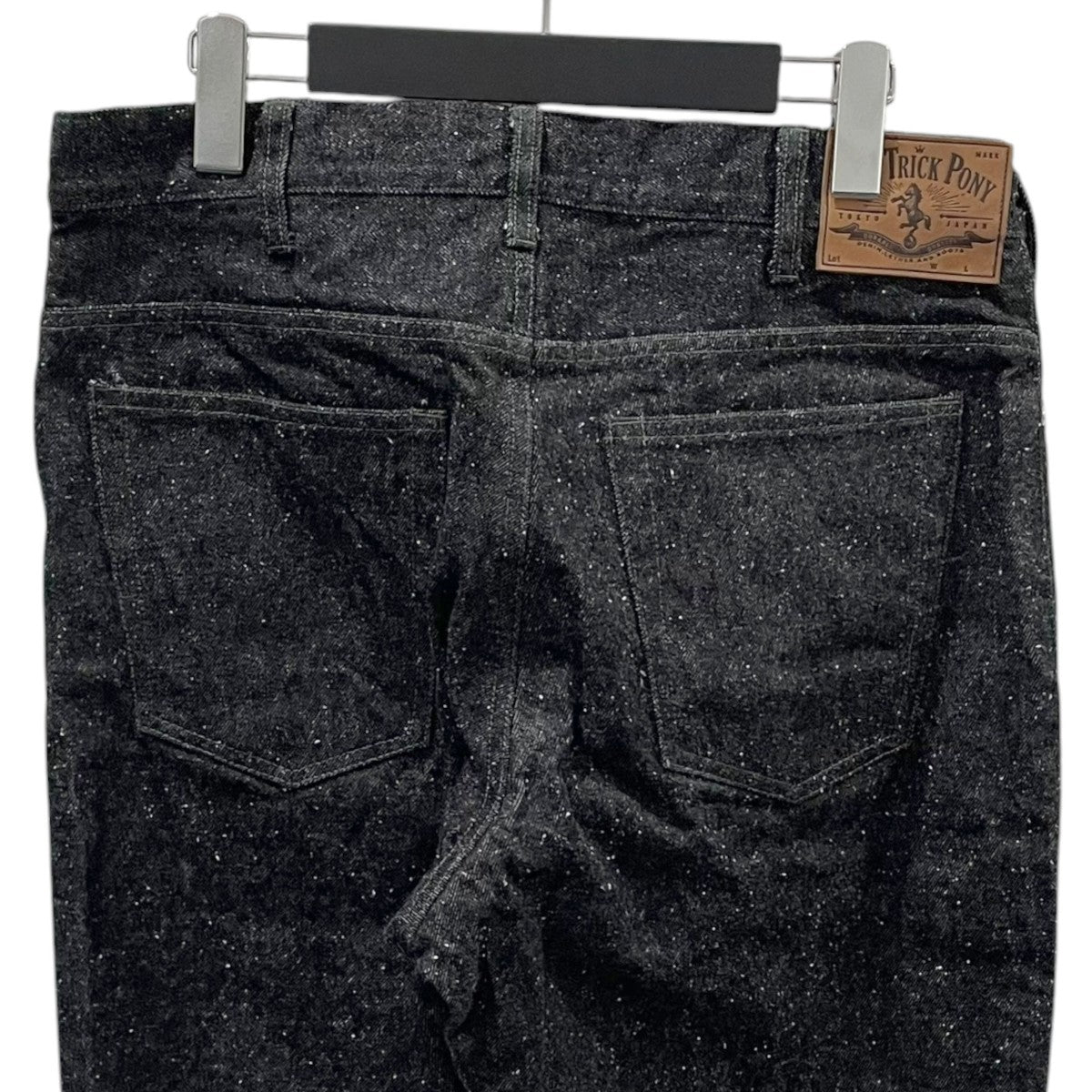 26SS ネップ加工ブラックデニムパンツ OTP-26SS-PT0011