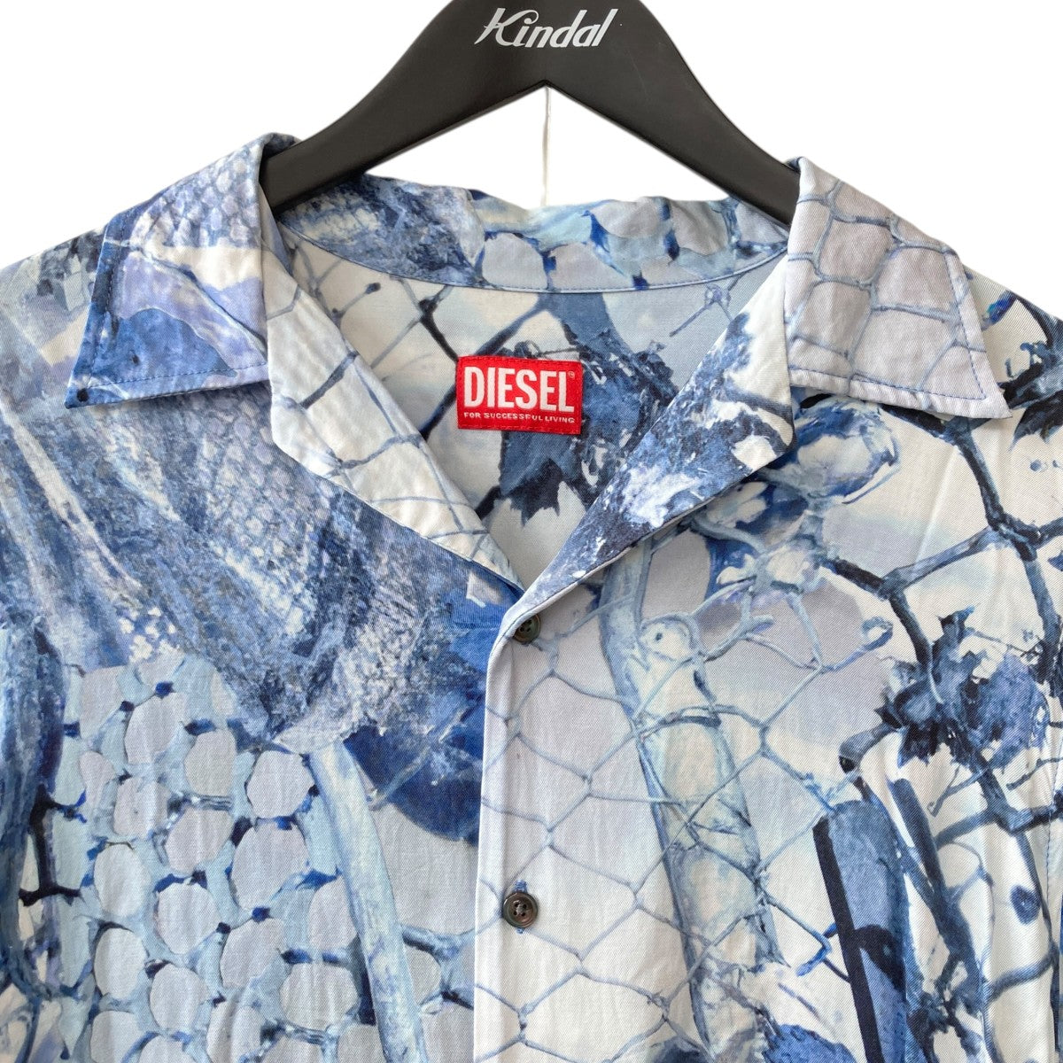 DIESEL S-BRISTOL総柄半袖シャツA12855 古着・中古-3枚目のアイテム画像